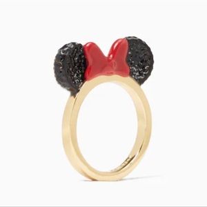 NWT KATE SPADE NEW YORK DISNEY MINNIE MOUSE RING SIZE 7 NEW